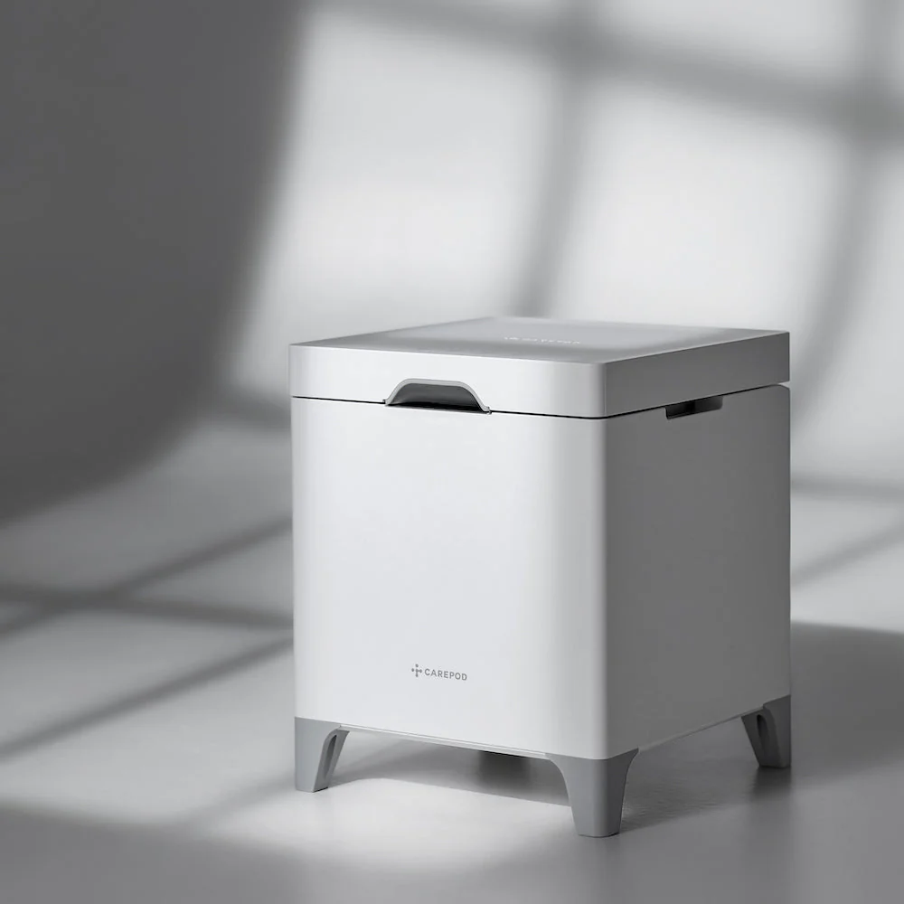 Carepod Cube X50 - Warm + Cool Mist Stainless Steel Humidifier CA - Image 7